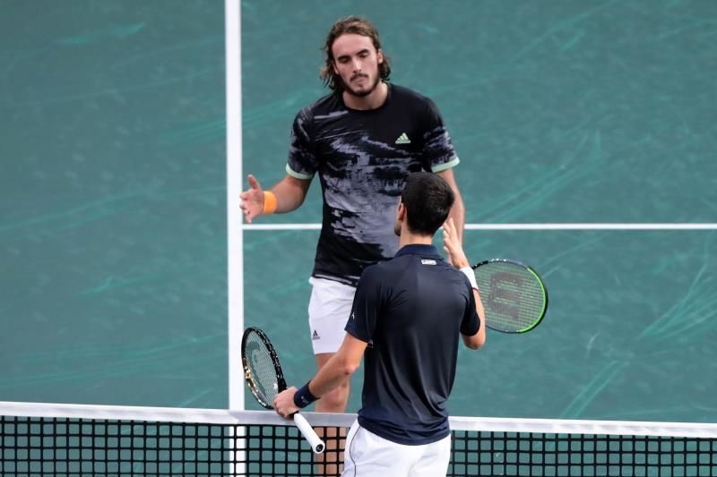 Tsitsipas primer rival de Djokovic