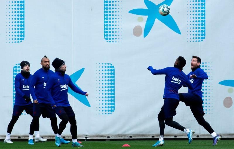 Ansu Fati, baja ante el Alavés por molestias en la cadera