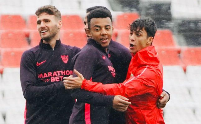 El Sevilla prepara su choque ante el Mallorca sin Nolito