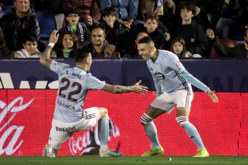 Aspas cierra el 2019 como máximo goleador nacional de LaLiga