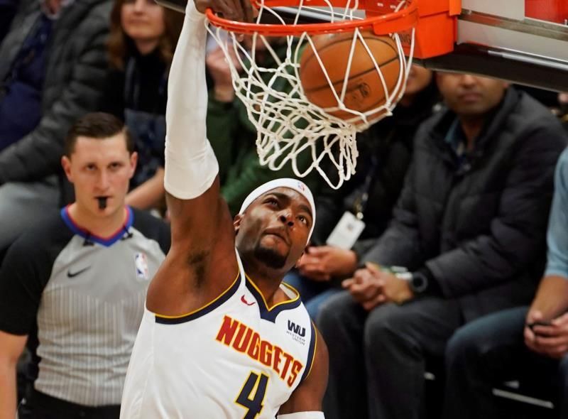 104-128. Nuggets con Millsap aprovechan la baja de James y ganan a Lakers