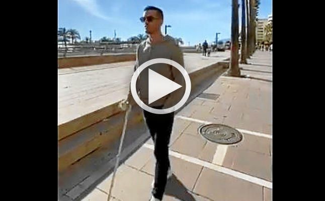 Juanmi avanza en su recuperación: "Ya hemos dejado atrás una muleta"