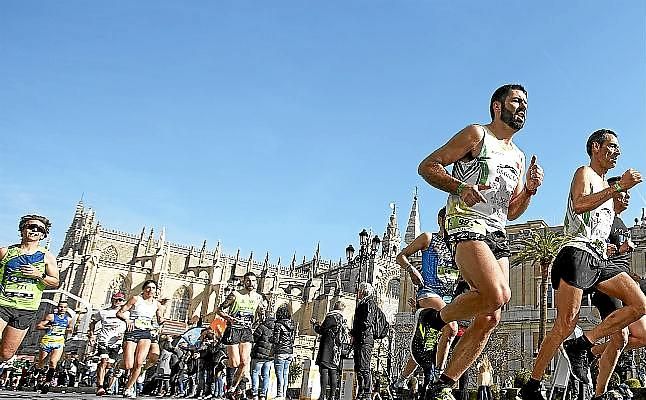 El Maratón de Sevilla, a ritmo de récord