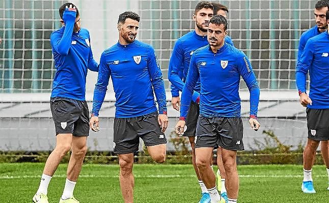 El Athletic vuelve al trabajo con Aduriz recuperado ante el Sevilla