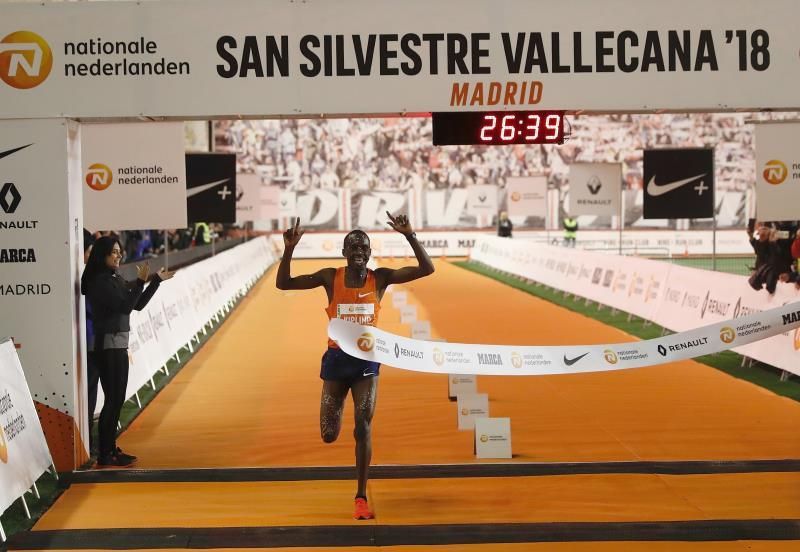Más de 42.000 corredores despiden el año en la "Sansil" Vallecana de oro