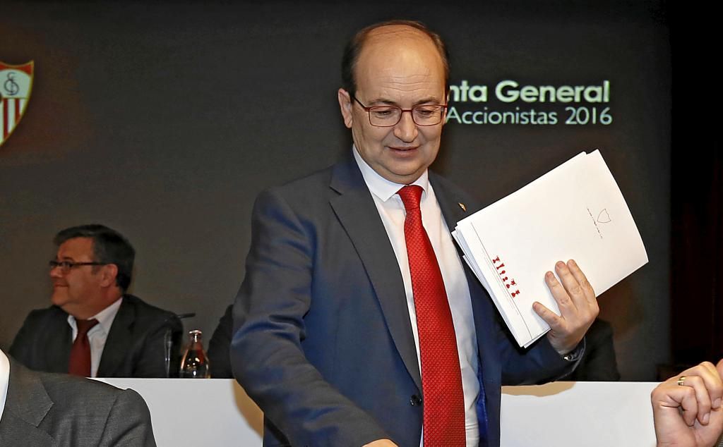 Se prevé una junta plácida para el Sevilla, al menos en apariencia