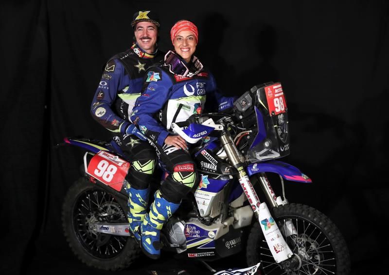 Sara García y Javi Vega, un Dakar a dos