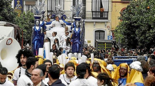 Horarios e itinerarios de las cabalgatas de los barrios de Sevilla