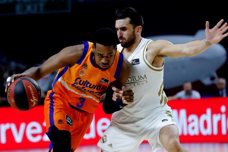 85-78. Rudy rescata al Real Madrid y complica la Copa al Valencia