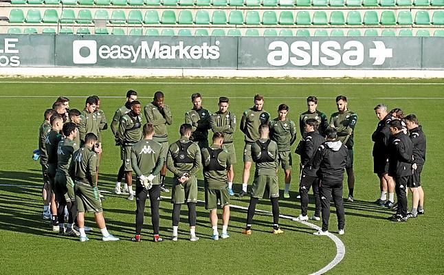 La lista del Betis para visitar al Portugalete