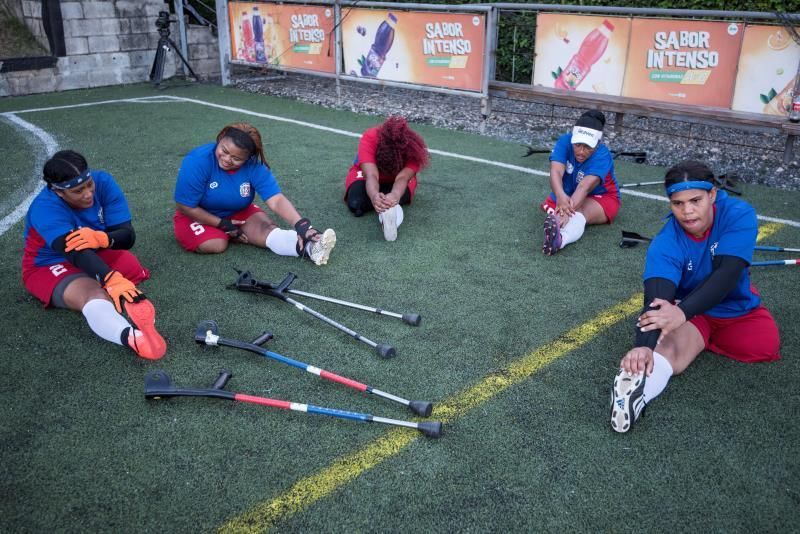 Futbolistas amputados de Haití y República Dominicana conmemoran terremoto