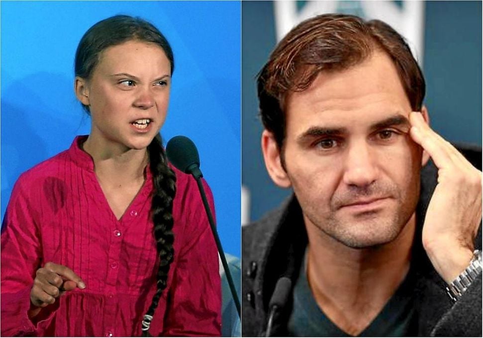 Federer responde a Greta Thunberg