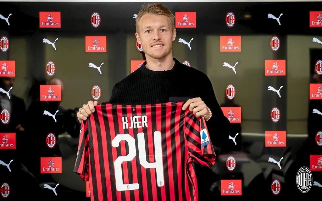 El Sevilla oficializa la cesión de Kjaer al Milán