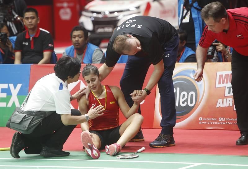 Carolina Marín: "Volver a Indonesia supone cerrar la página de la lesión"