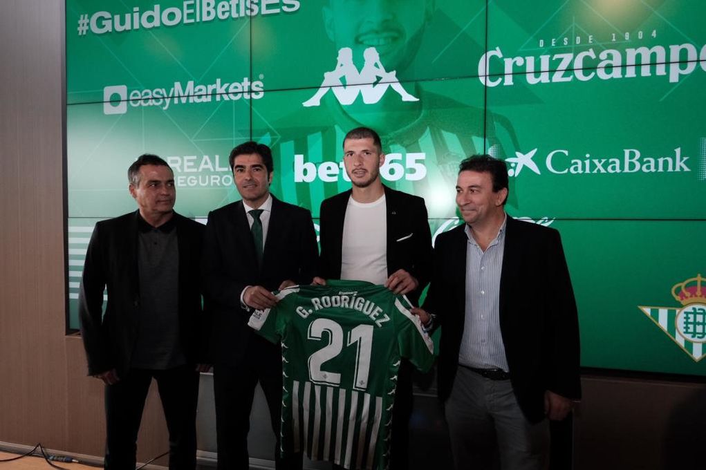 Guido Rodríguez: "Quiero hacerme un nombre aquí"