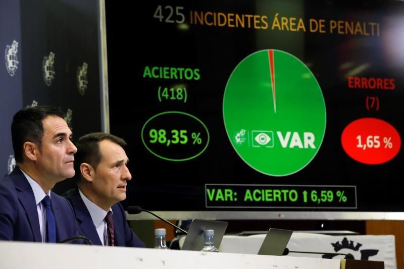 La transparencia del VAR en la Supercopa ha sido única, según el CTA