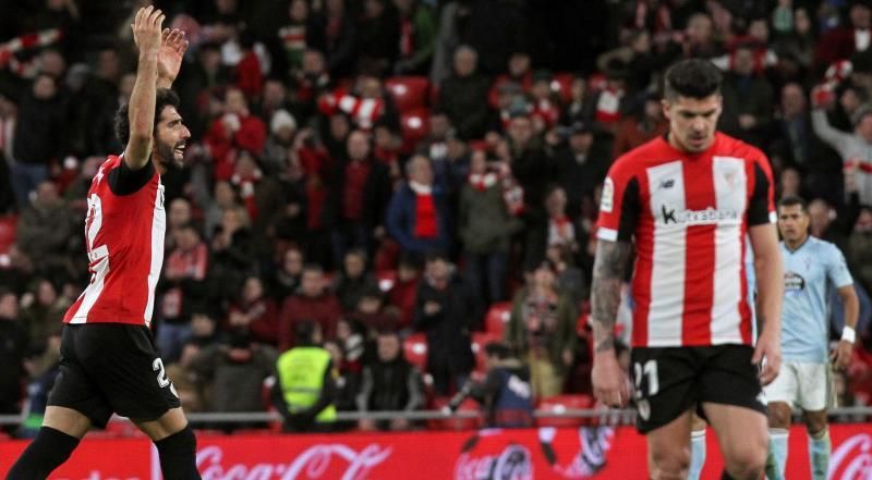 1-1. Rafinha y Raúl García, de penalti, firman tablas en San Mamés