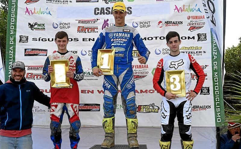 Doble victoria para el Team Yamaha Eduardo Castro en el Open de Casares