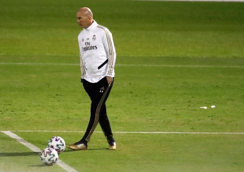 Zidane comienza a preparar el estreno copero