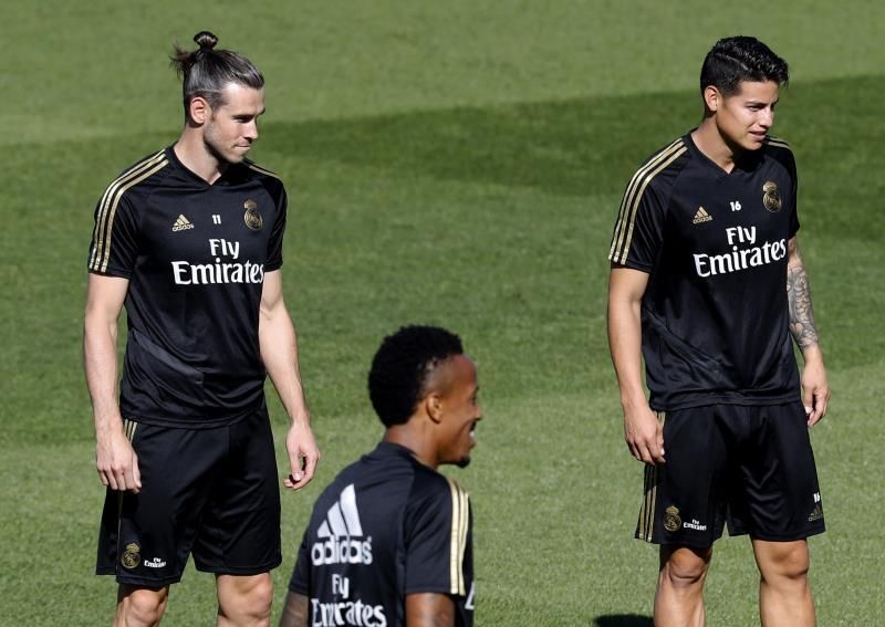 Bale y James, titulares en Salamanca