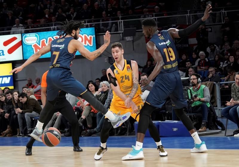 83-79. El Baskonia confirma su mejora ante el Khimki