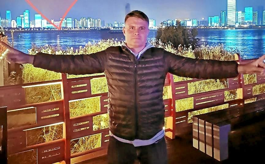 El exbético Pedro Morilla, desde la zona cero del 'virus Wuhan'