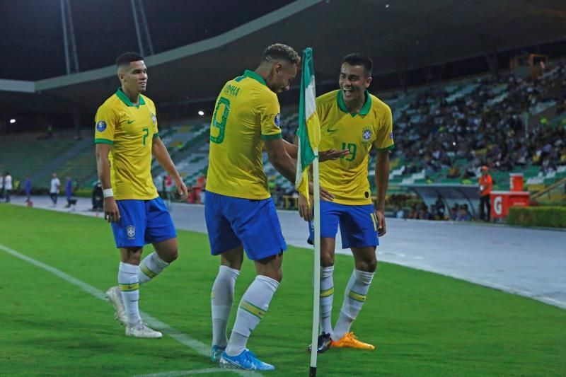 5-3. Reinier anota, Brasil clasifica pero Ábrego deja feliz a Bolivia