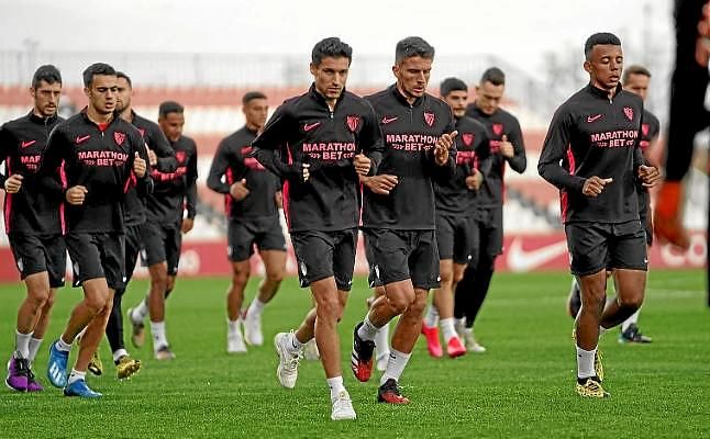 Carriço y Suso, novedades en la vuelta al trabajo del Sevilla