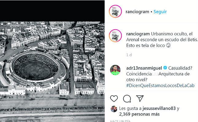 El escudo del Betis escondido en El Arenal y un guiño de Adrián...