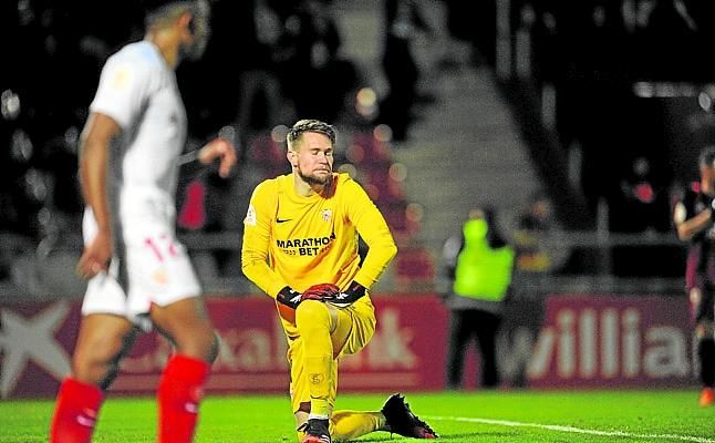 Vaclík cumplió con creces, pese a la goleada