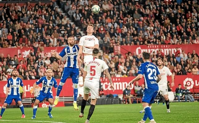 Sevilla F.C. 1-1 Alavés: La resaca da otro dolor de cabeza