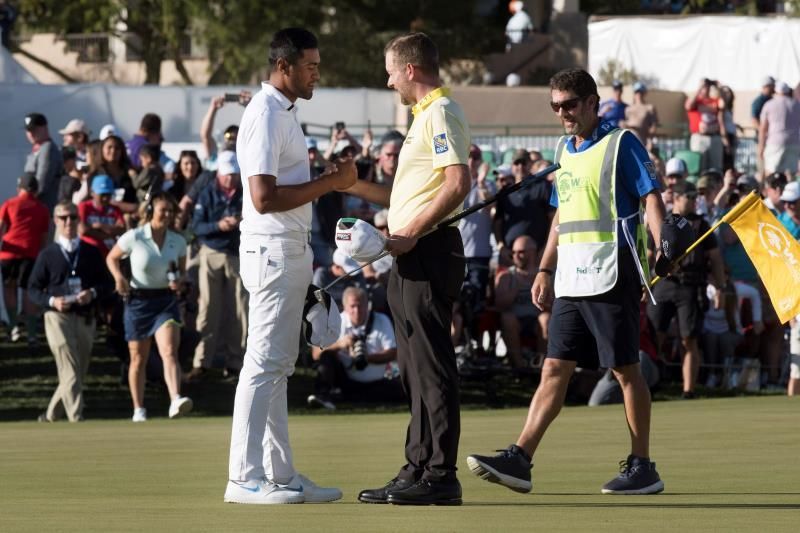 El estadounidense Webb Simpson se llevó el triunfo del Abierto de Phoenix de golf