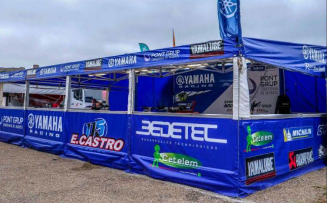 Yamaha E.Castro sube al podio con Campano en Albaida