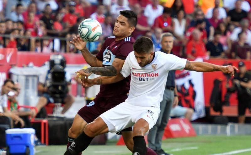 La página para comprar entradas para el Celta-Sevilla, colapsada