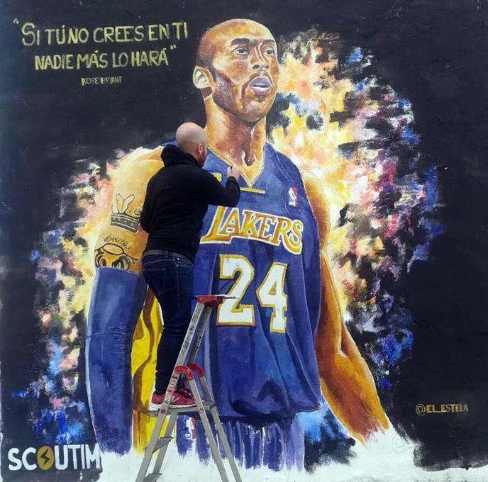 Valencia contará con un mural para homenajear a Kobe Bryant