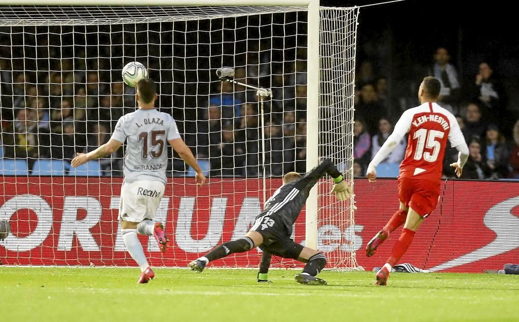 En-Nesyri: El reloj por fin jugaba a su favor