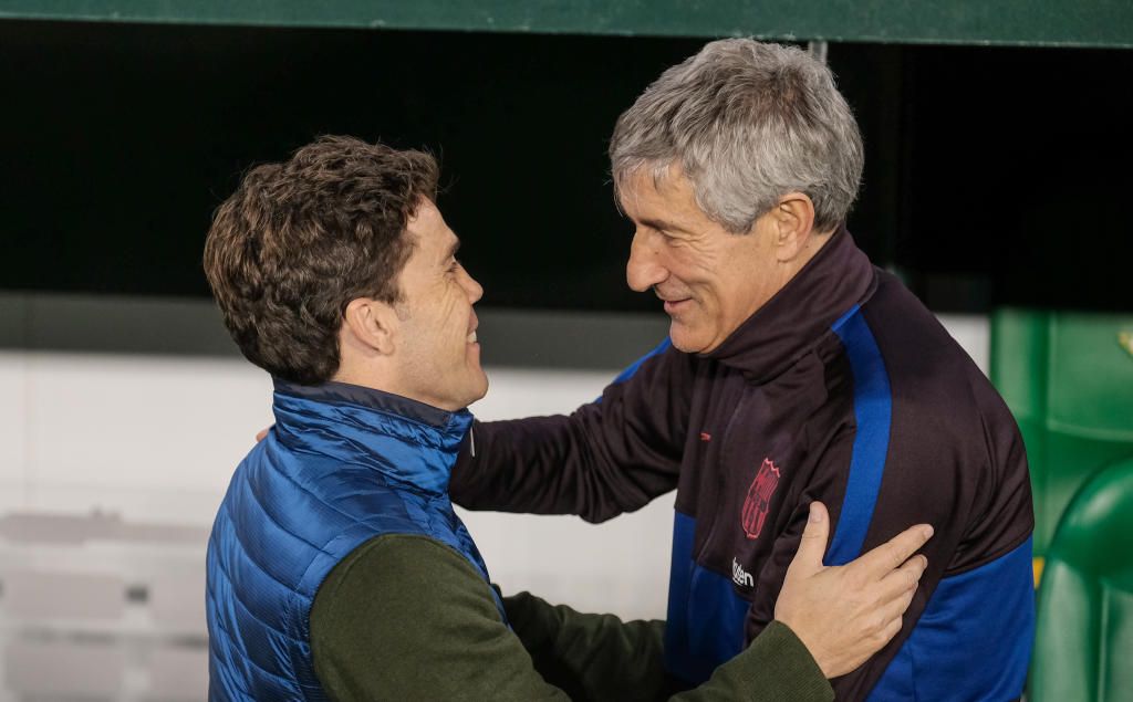 Rubi, con cuatro puntos menos que el 'peor' Setién