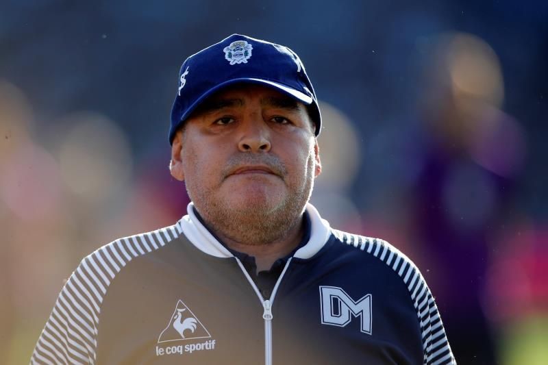 Maradona participa en una serie sobre los barrabravas argentinos