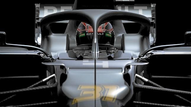 Renault presenta parcialmente en París el RS20 de Ricciardo y Ocon