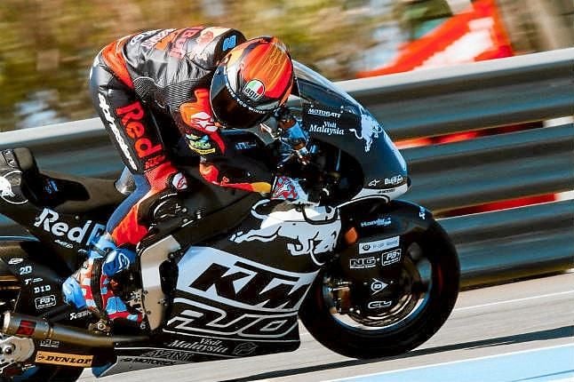 Dominio español en los tests privados de Moto2 y Moto3 en Jerez