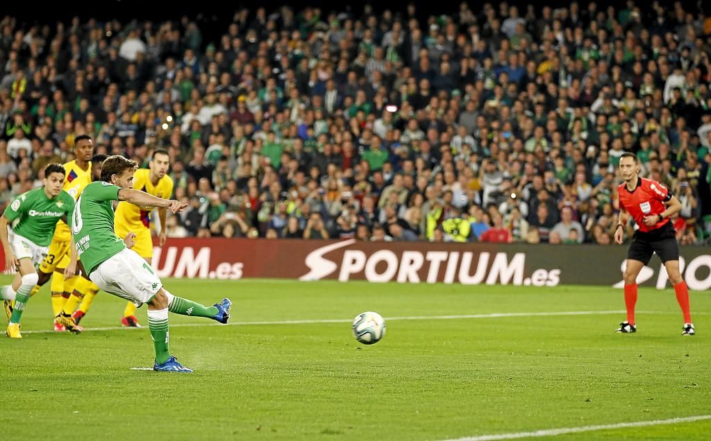 El Betis es el segundo equipo menos coral de LaLiga