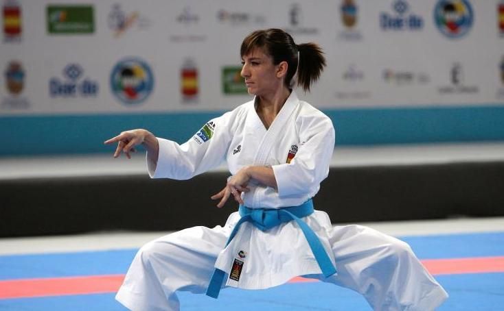 Sandra Sánchez y el equipo masculino de kata a la final en Dubai