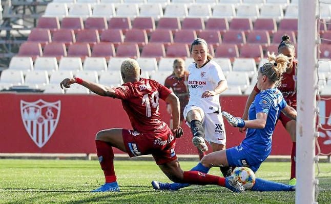 Sevilla Femenino 1-1 EDF Logroño: Punto que sabe a poco por el empeño