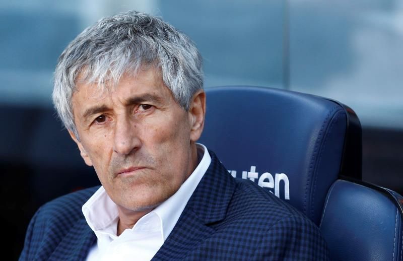 Setién sobre los pitos del Camp Nou: "Es producto de los nervios"