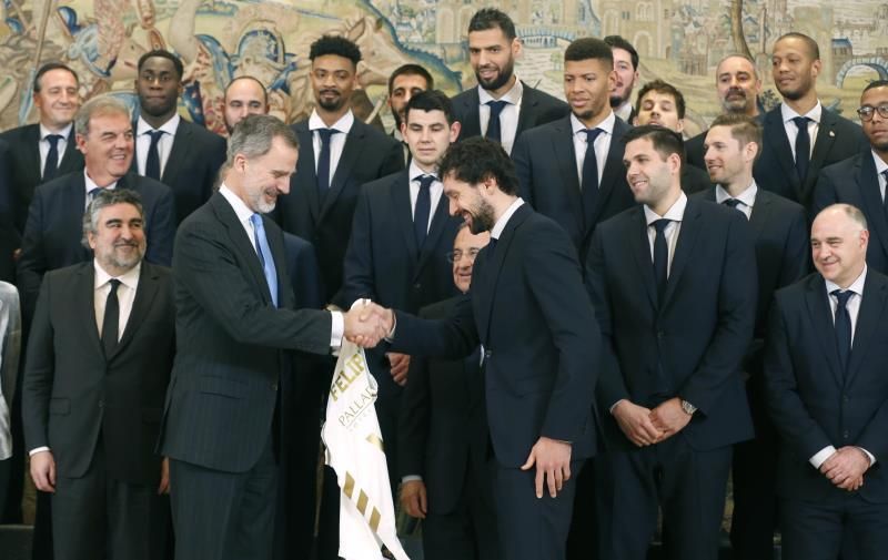 Comunidad y Ayuntamiento reciben al Real Madrid tras ganar la Copa del Rey