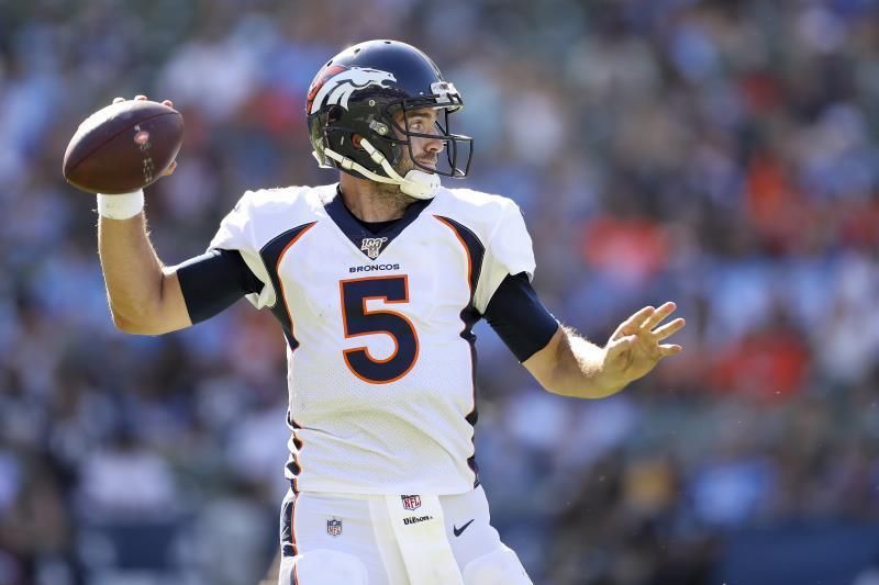 El futuro del mariscal de campo Joe Flacco es incierto con los Broncos