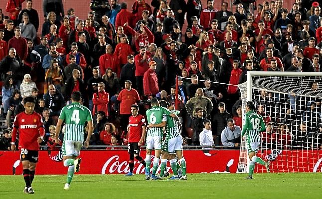 El Betis ganó en 21 de las 34 visitas del Mallorca