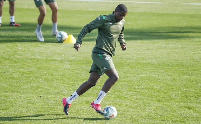 Carvalho, ausencia destacada en el entrenamiento del Betis