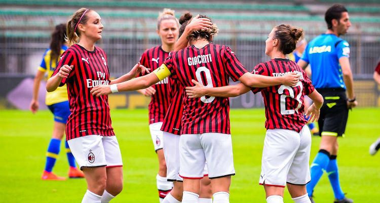 El AC Milan Femenino toma medidas ante el coronavirus