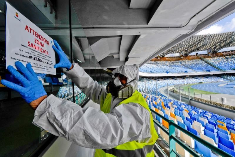 La semifinal Nápoles-Inter se une a Juventus-Milan y es aplazado por el coronavirus